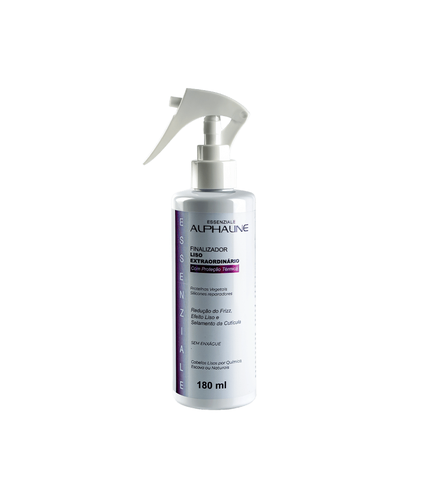 Finalizador Liso Extraordinário Essenziale Alpha Line 180ml